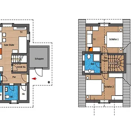 Semi Detached Turf House בית נופש טורפהאוס